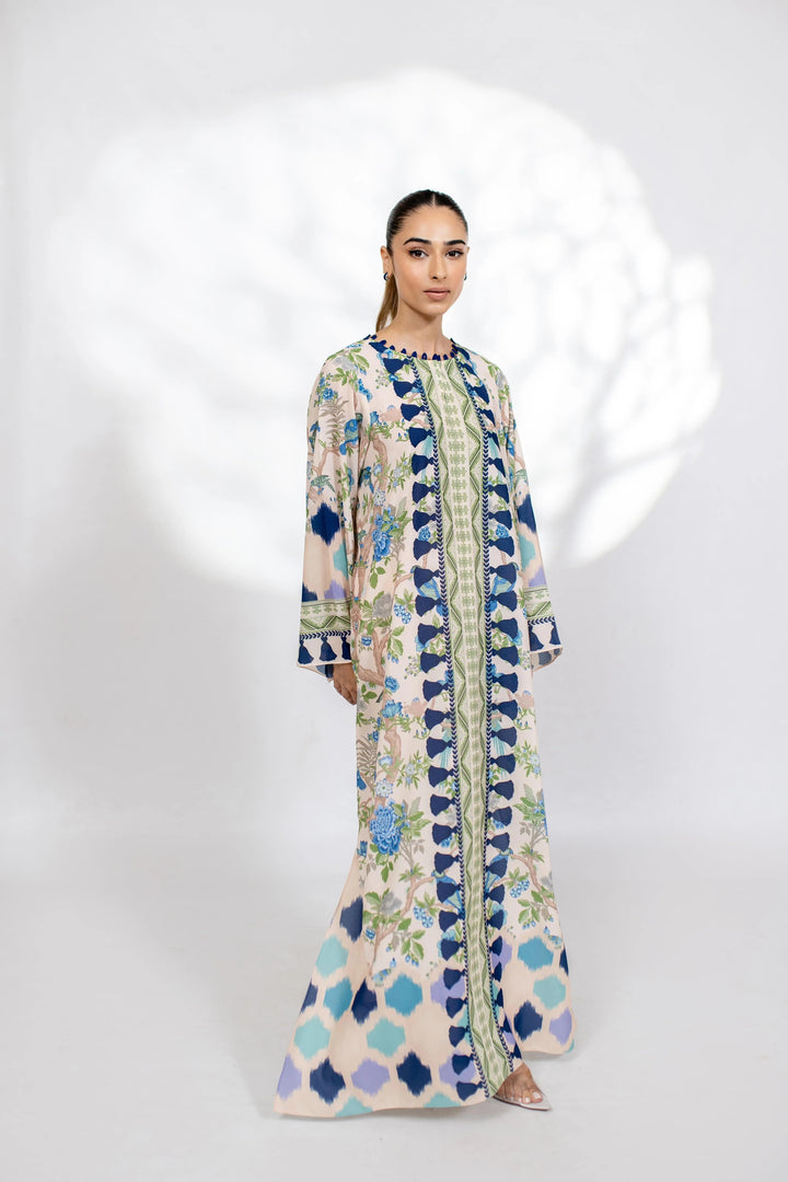 Women's Multi Color Korean BSY Kaftan