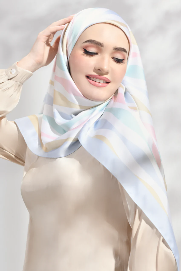 Women's Multi Color Soft Smoothy Silk Hijab