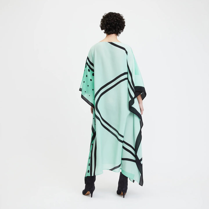 Women's French Moss Kaftans - BlackBeads