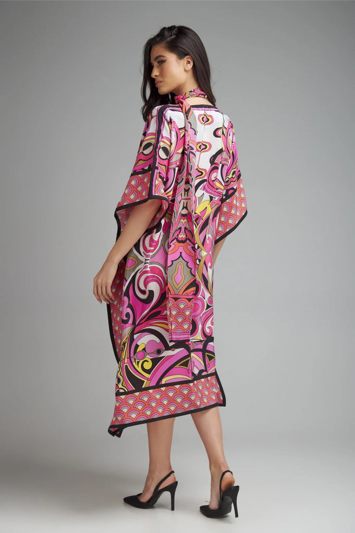 Women's Pink Crepe Kaftans - BlackBeads