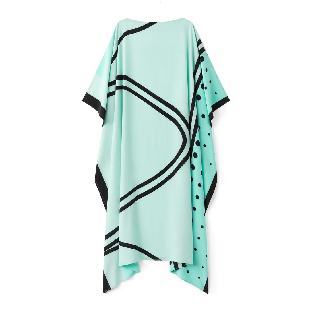 Women's French Moss Kaftans - BlackBeads