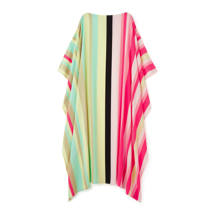 Women's Silk Crepe Kaftans - BlackBeads