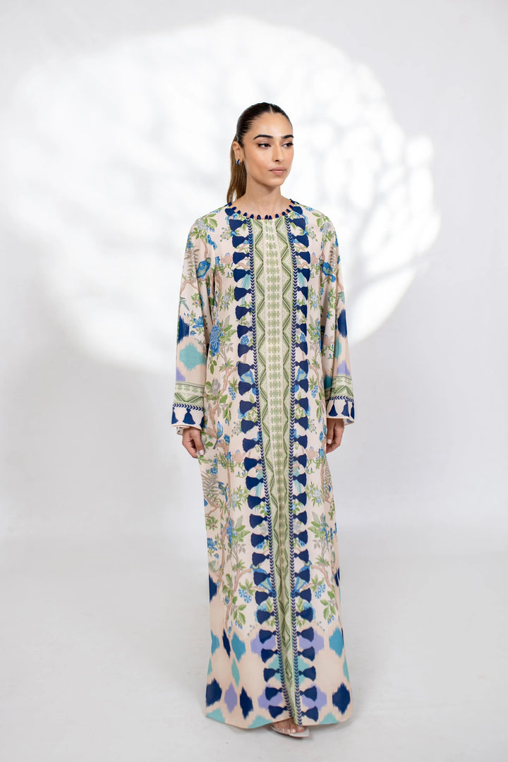 Women's Multi Color Korean BSY Kaftan