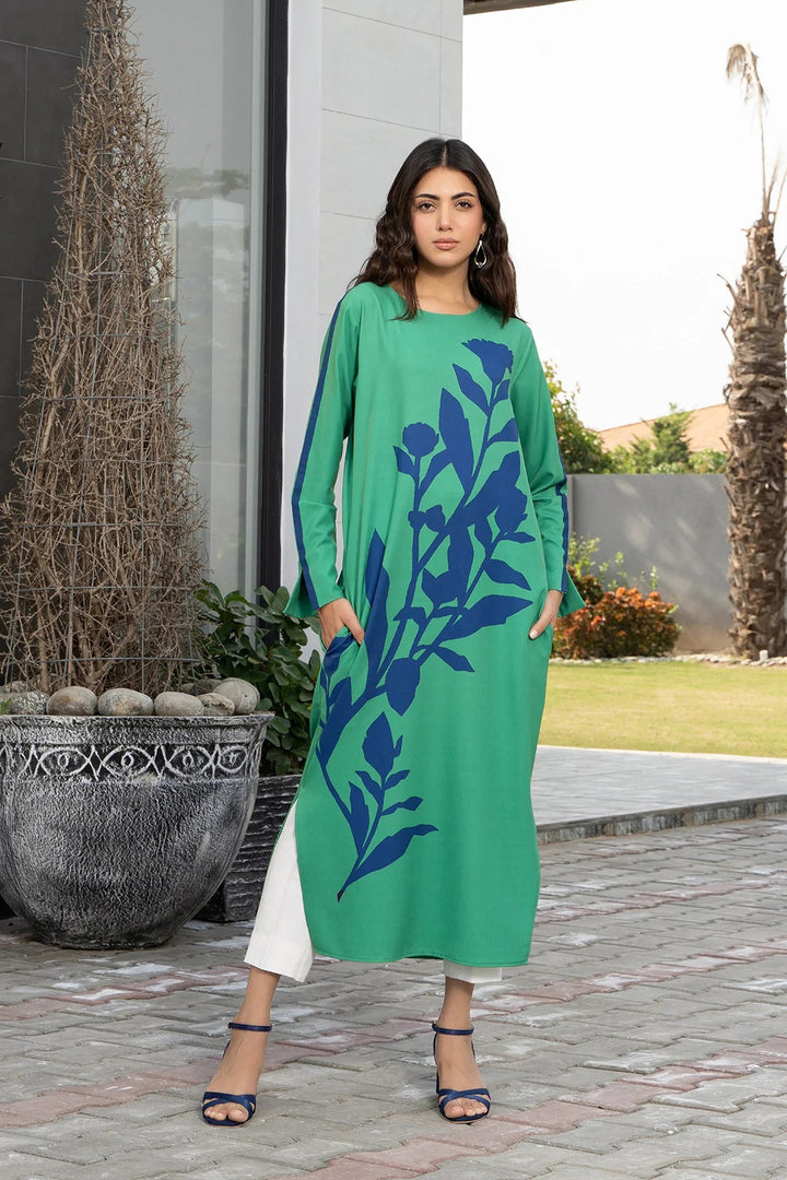 Blue Tulips Kaftan