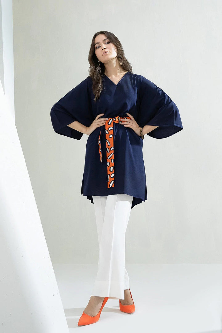 Ceruean Viscose Rayon Top and Pant