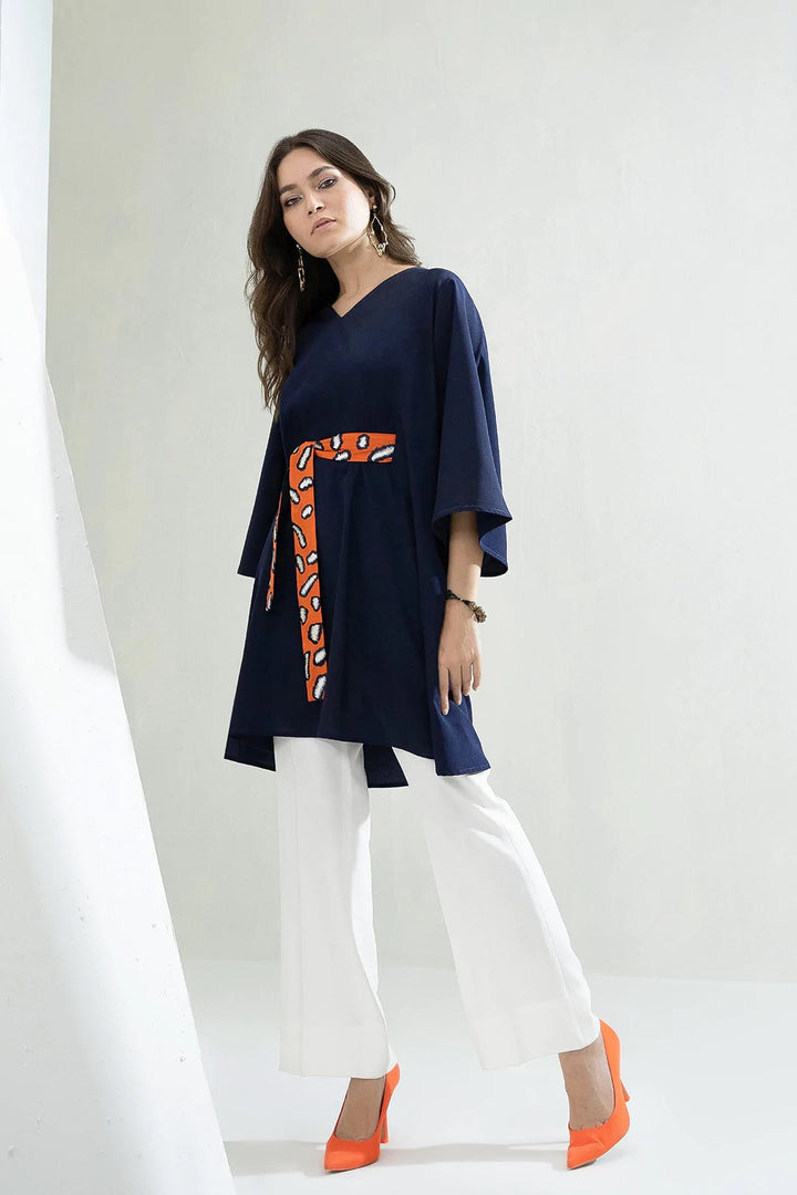 Ceruean Viscose Rayon Top and Pant