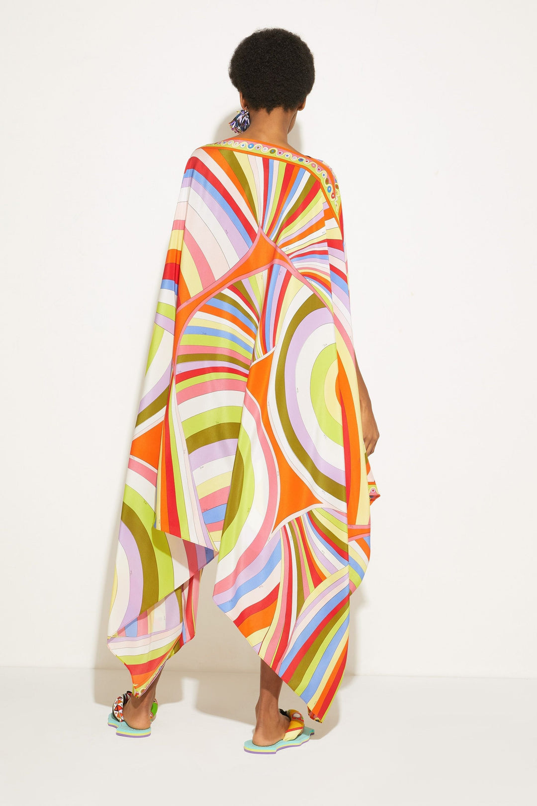 Bright Candy Sky Wing Short Kaftan