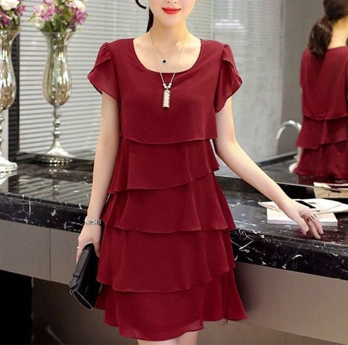 Women Tiered Summer Casual Dress