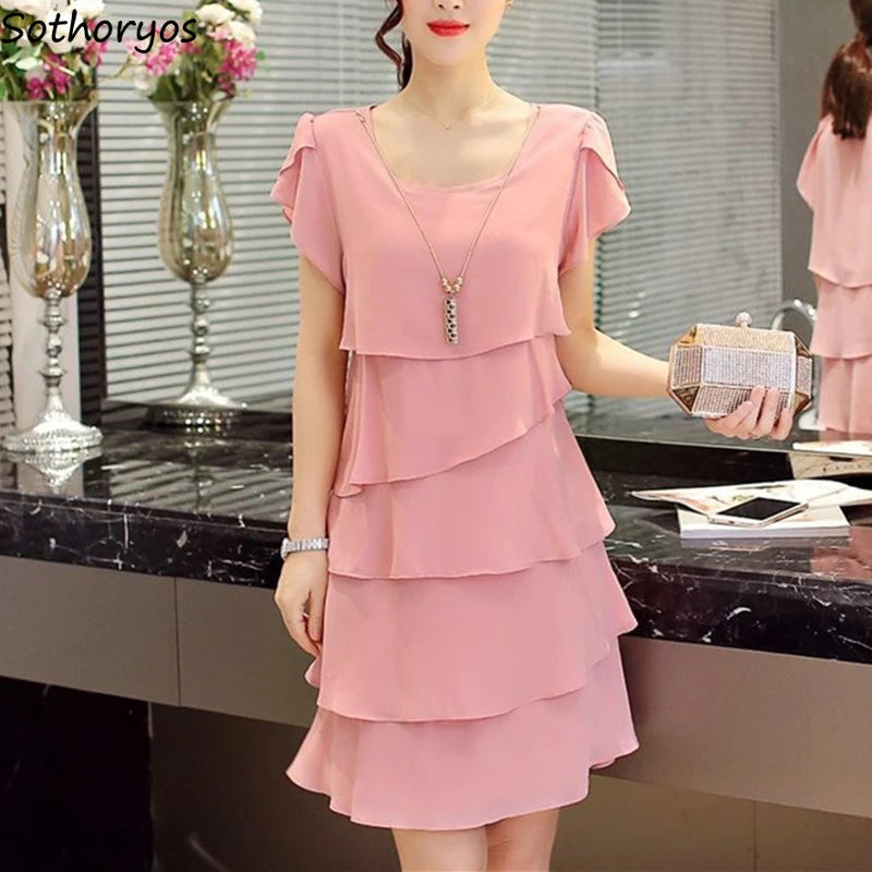 Women Tiered Summer Casual Dress